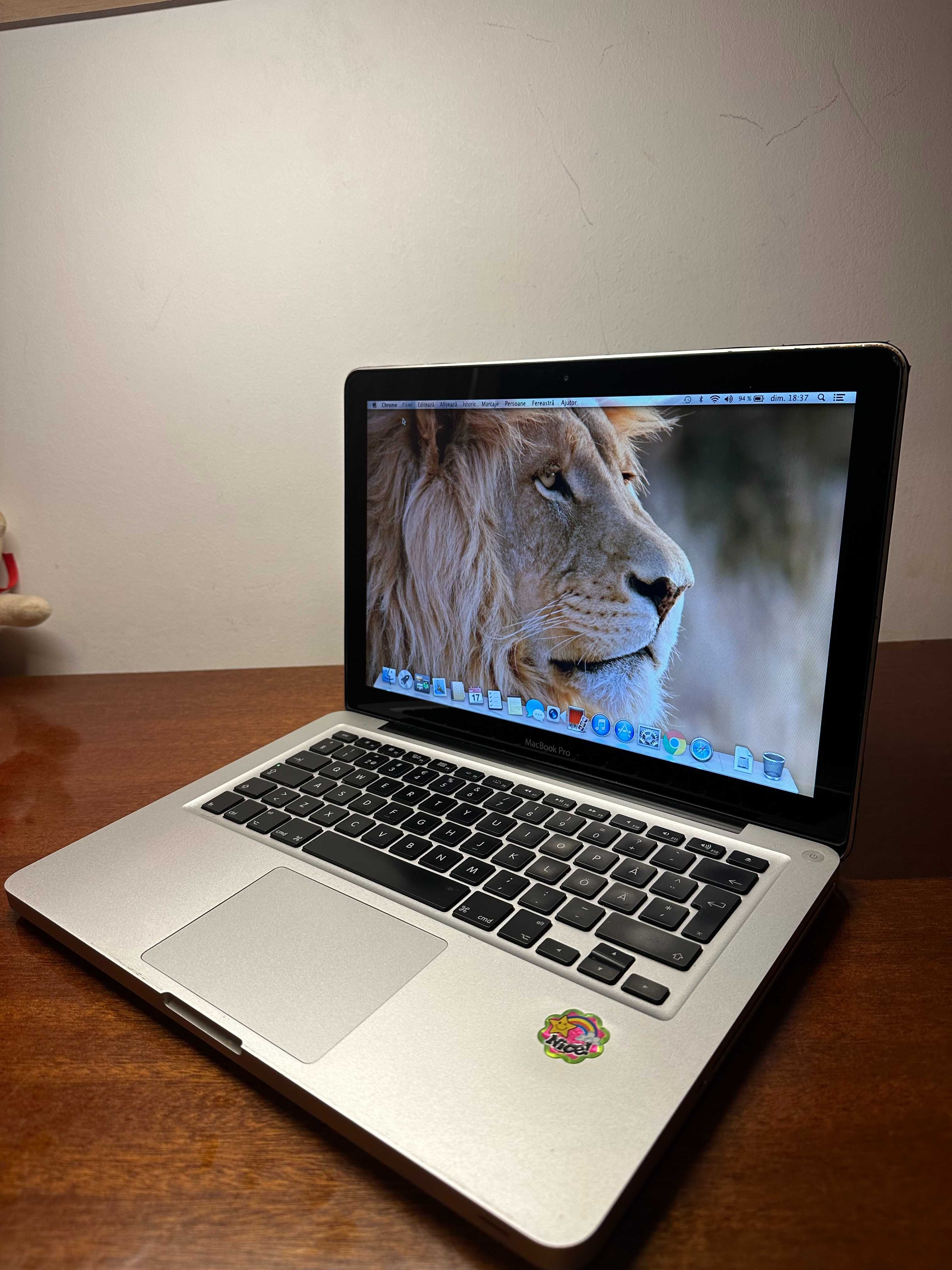 laptop apple macbook, 2011, core i5, ram 4 gb , hdd 500 gb