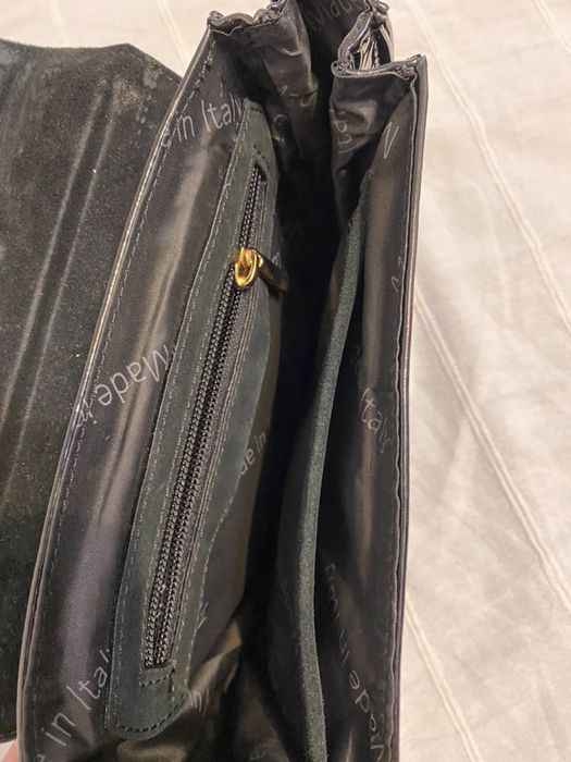 Geanta de piele lacuita Fiorangelo