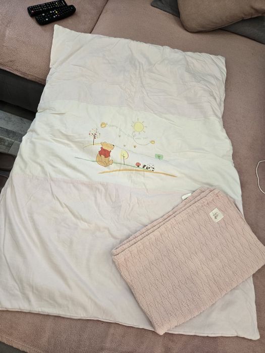 Лот от олекотена завивка и одеяло