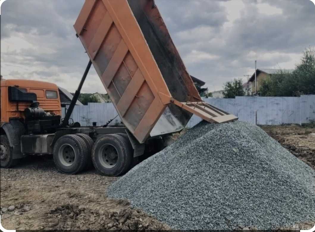 Щебень Отсев Хвосты Грунт Песок