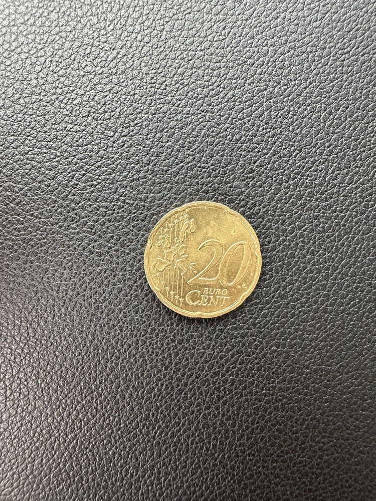 Moneda 20 centi 2002