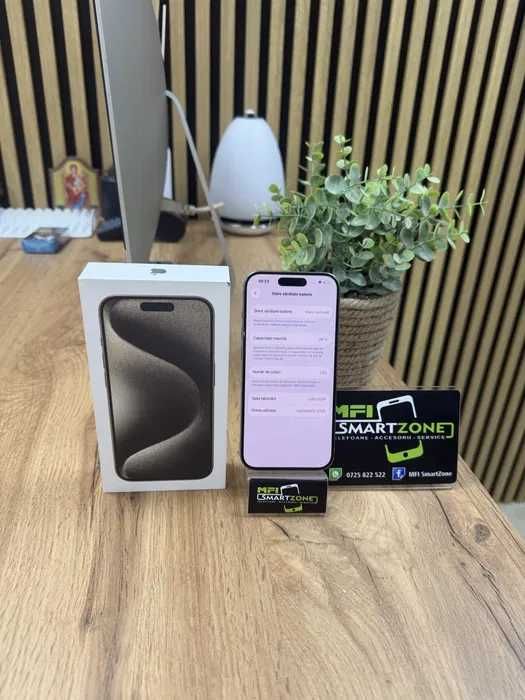 Iphone 15 Pro - Impecabil - Garantie 12 Luni