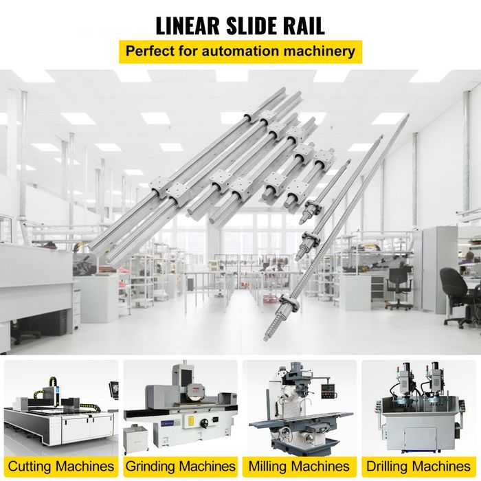 Set Rail+Bile Șurub SBR20+RM1605-350/650/1050mm CNC