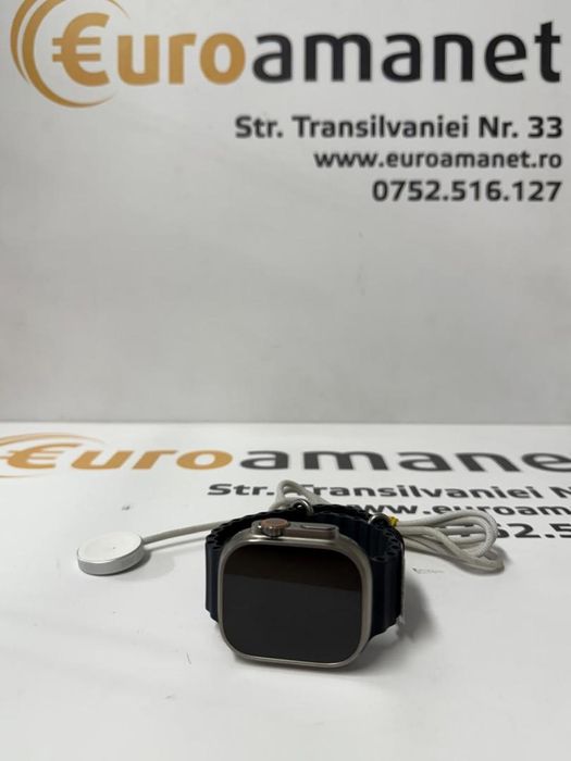 Apple Watch Ultra, GPS, Cellular, Carcasa Titanium 49mm bat.99% -T-