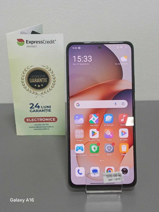(AG46) Telefon Xiaomi Redmi Note 13 B.3861 Garantie 2 ani