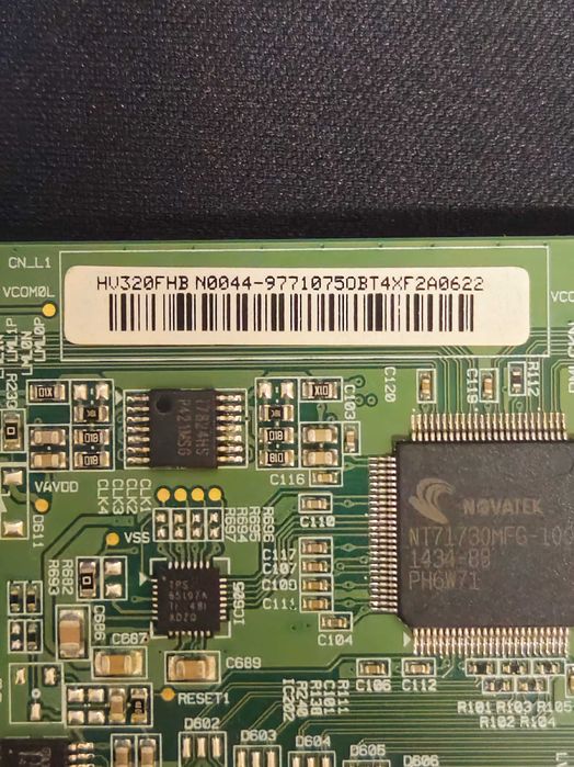 Modul T-CON Televizor LG 32LB5610-ZC HV320FHB-N00 funcțional