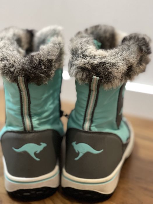 Детски ботуши Kengoroos зелени