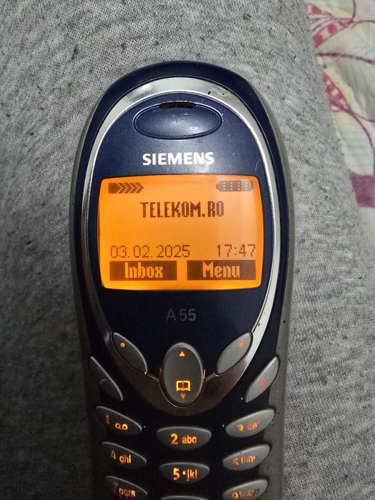 Telefon siemens a55 de colectie, in stare foarte buna ! Pret fix !