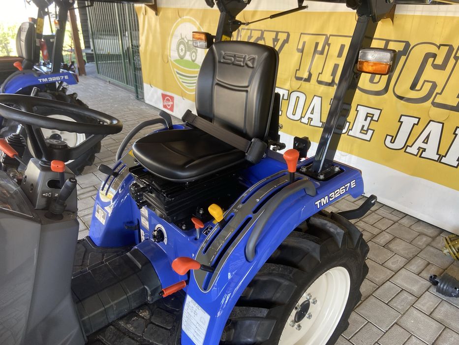 Tractor japonez iseki TM3267, NOU, 26cp, cu incarcator frontal