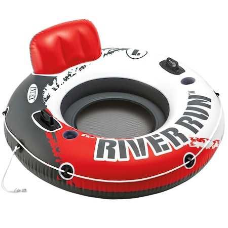 Fotoliu gonflabil Intex Red River Fire Edition pentru piscina, 1.35m