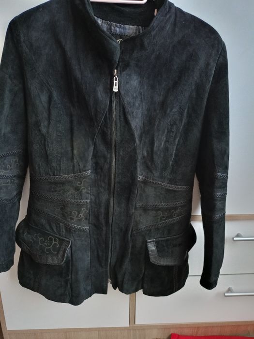 Замшевая куртка 46р