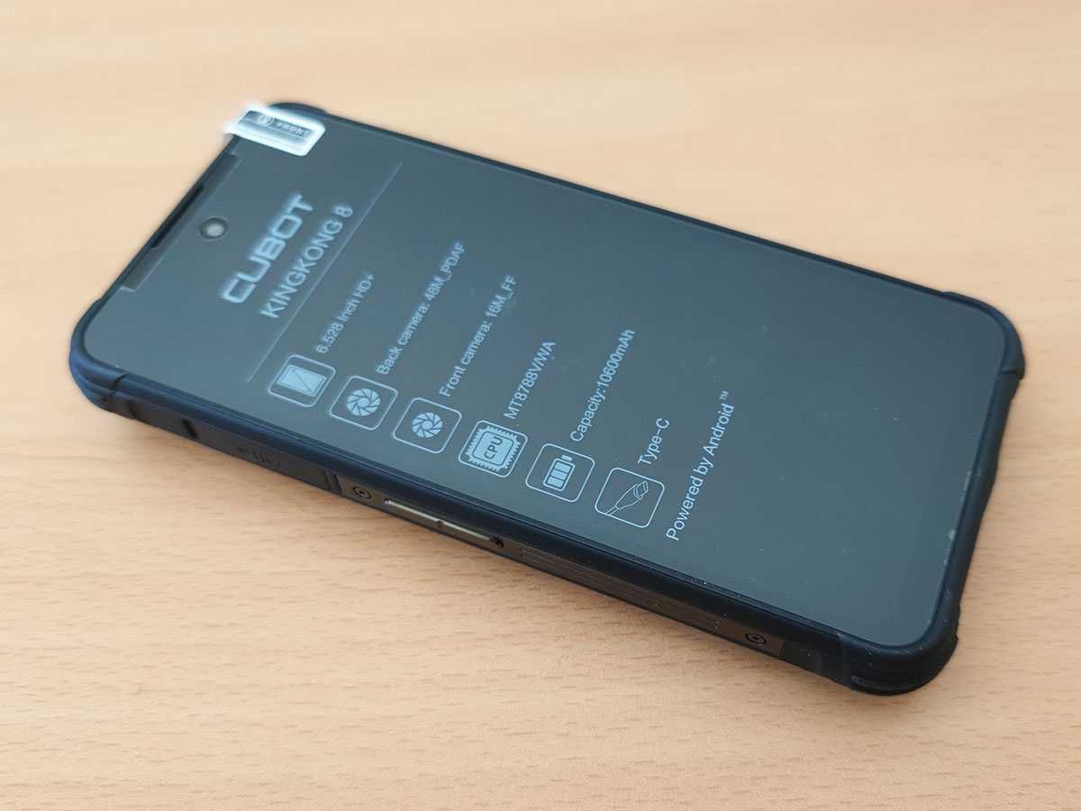 Нов Cubot Kingkong 8, удароустойчив, 10600mah, 258гб, 6+6гб рам