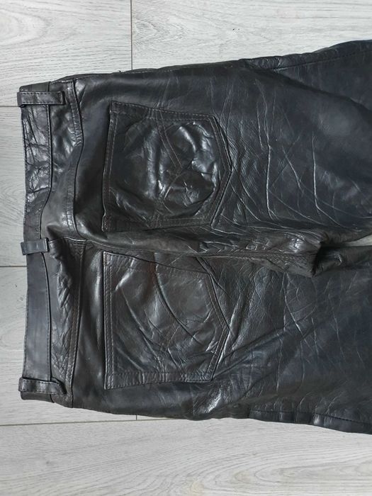 Pantaloni de piele RABERG barbati - Marimea 29 (Talie 76 cm)