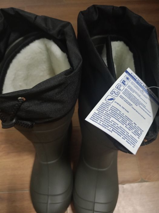 Резиновые сапоги Барс из материал эва со сменным утепляющим вкладышем