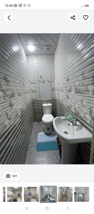 Kadeweva yaqinida 3 xonali uy sotiladi. 78kvm. Mebellari bilan.