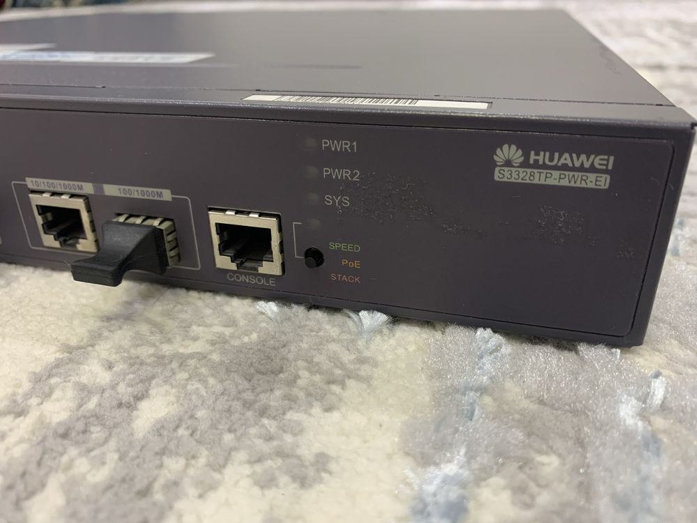 Huawei switch s3328TP-PWR-EI