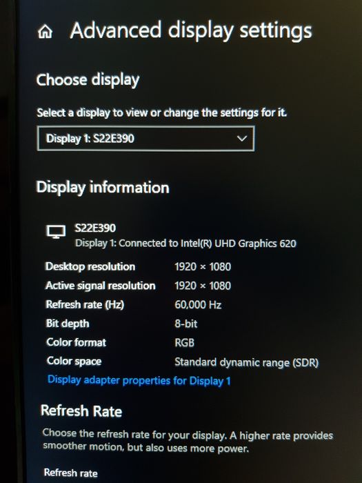Monitor LED Samsung Full HD (1080p) 21.5 Inch