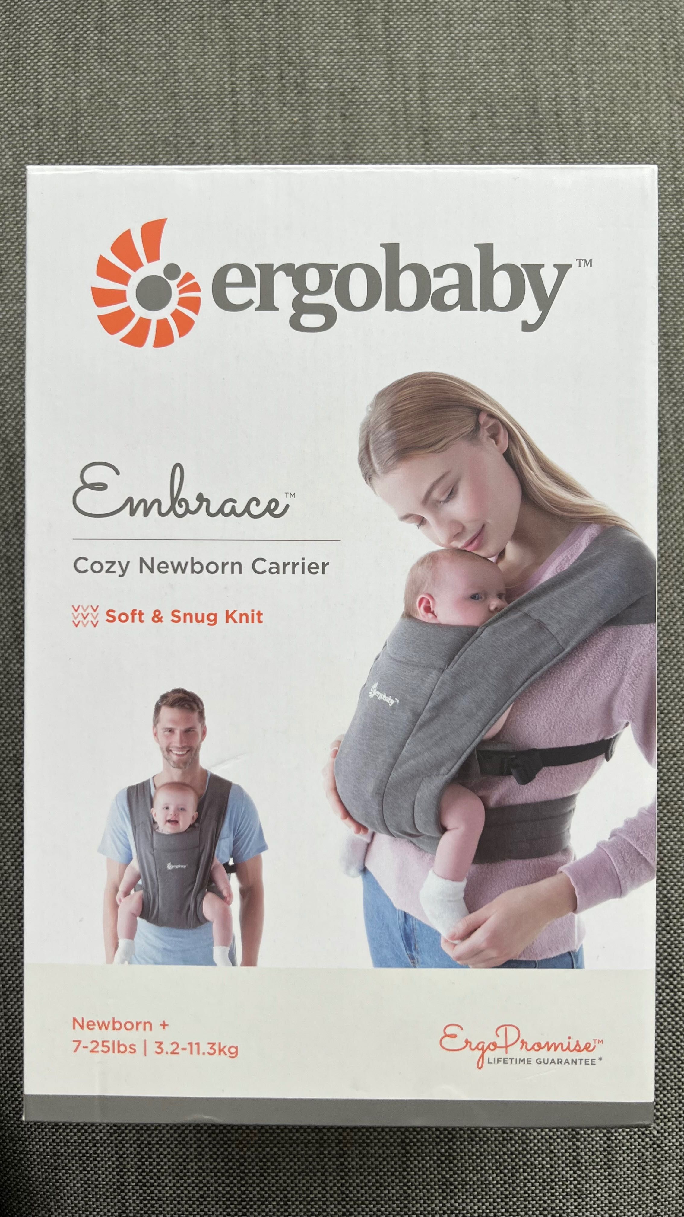 Ergobaby Embrace раница за бебеносене