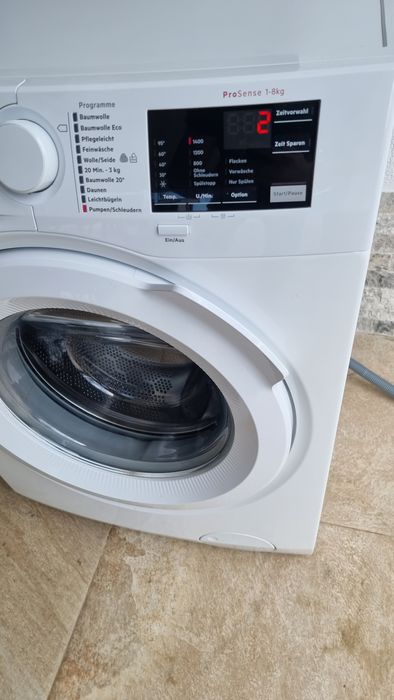 Masina de spalat rufe AEG seria 6000 L6FBA51480, Clasa AProSense, 8 kg