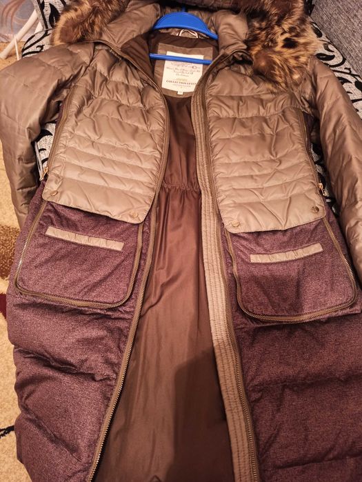 Продам пуховик (натуральный пух и мех)