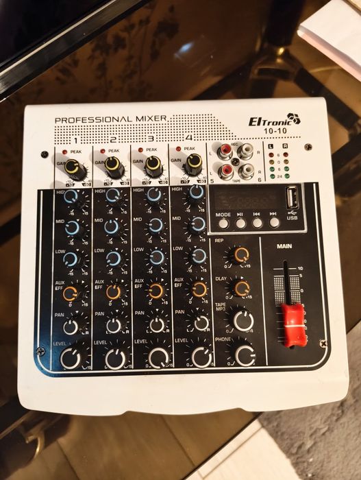 Аналоговый микшерный пульт Eltronic 10-10