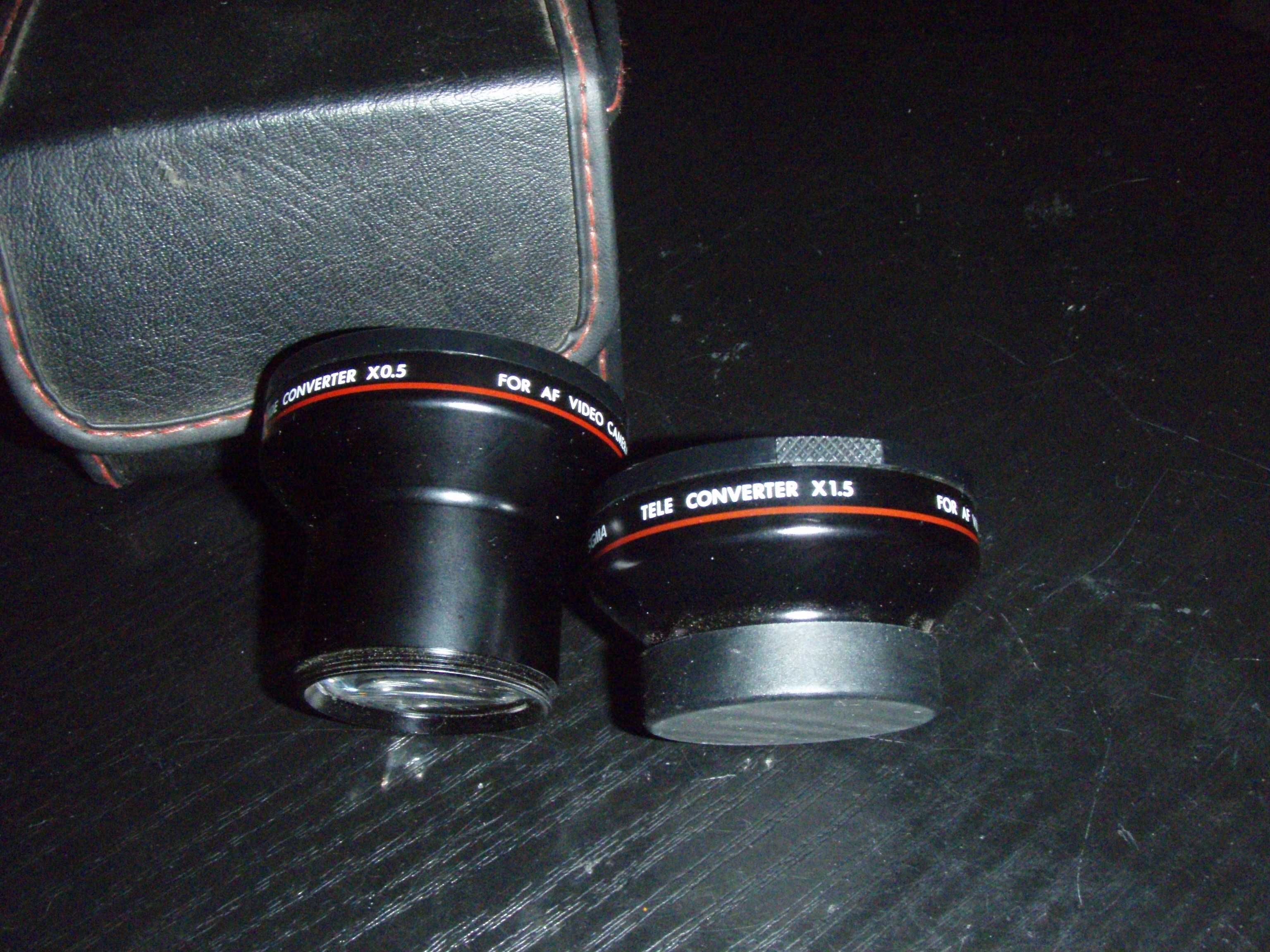 Sigma wide converter X0.5 + tele converter X1.5 + toc