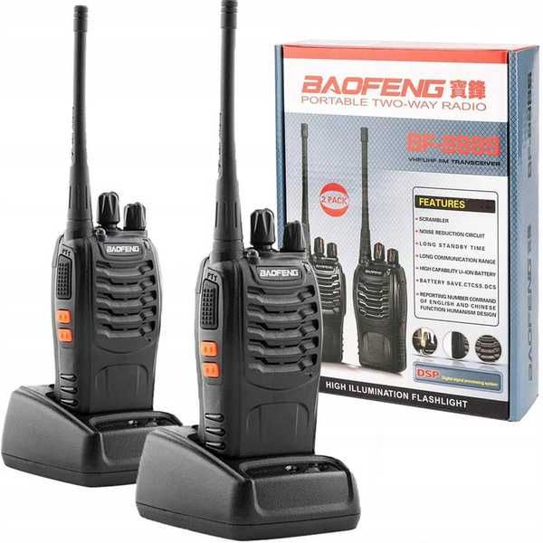 Baofeng BF-888S — Рации 12 ч работы до 8 км радиуса. Есть доставка