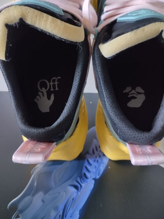 OFF-WHITE Odsy-1000 Black Yellow Pink Оригинални Дамки Маратонки 
Blac