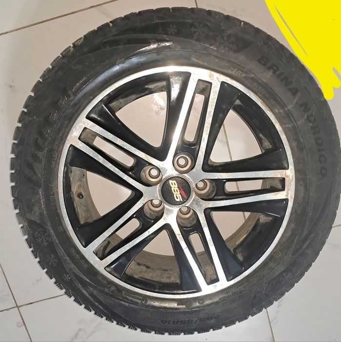 Продам зимний шина с диском 16 р
