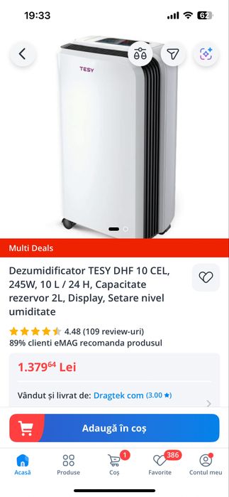 Dezumidificator Testy