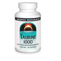 Source Naturals Таурин 1000, 1000 мг - 60 капсул