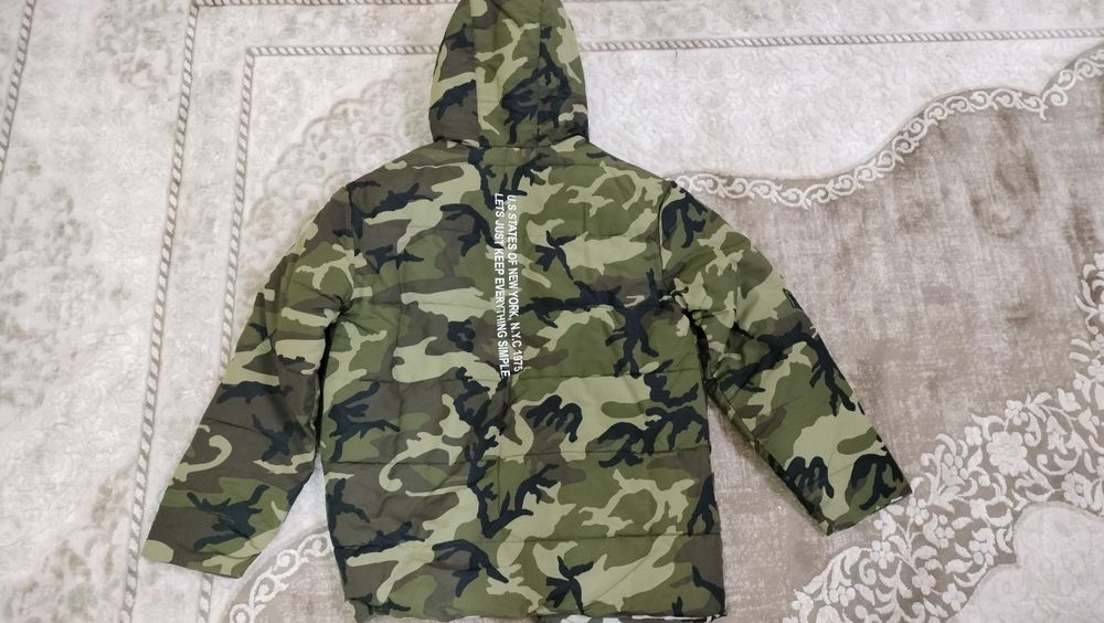 Куртка Zara  двухсторонняя мужская б/у