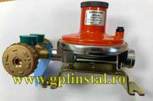 KIT Mini centralina 2 POSTURI GPL cu regulator 7 kg/h