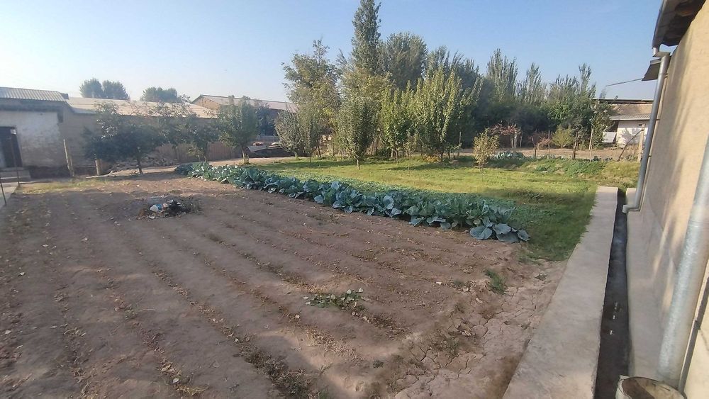 Ховли Сотилади 2 томони куча  Уй Куришга Ер нархда 8 сотик Кибрай рн