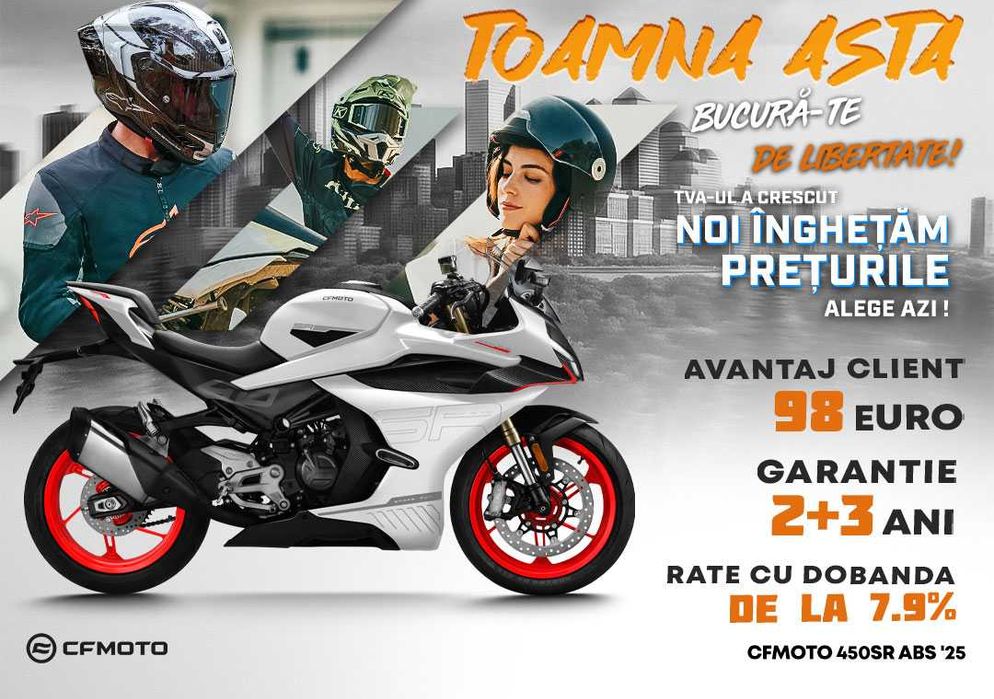 Motocicleta CFMOTO 450SR ABS '25