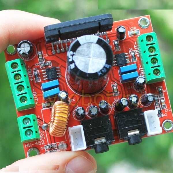 4 Шинный автомобильный усилитель звука HW-452 4х50 Вт