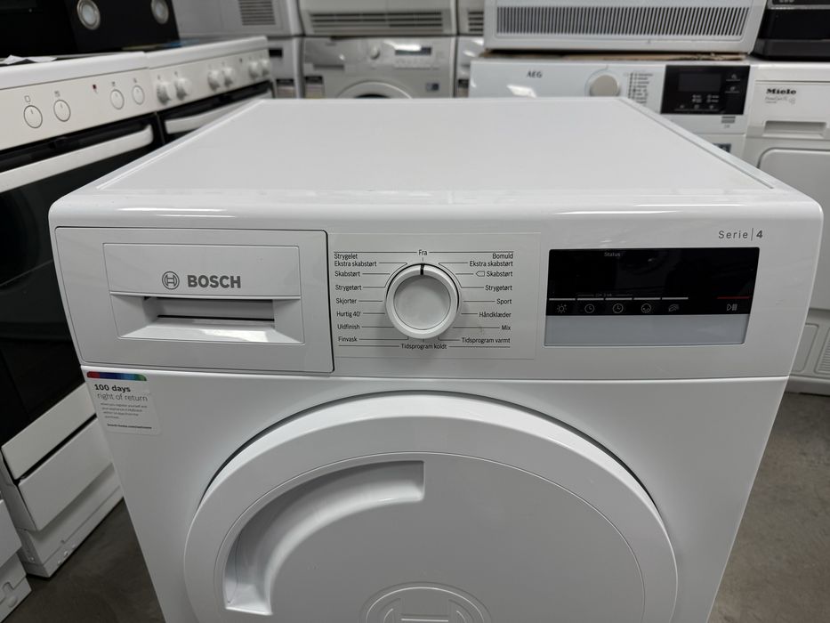 Сушилня с термопомпа BOSCH SERIE 4 9кг. A++.