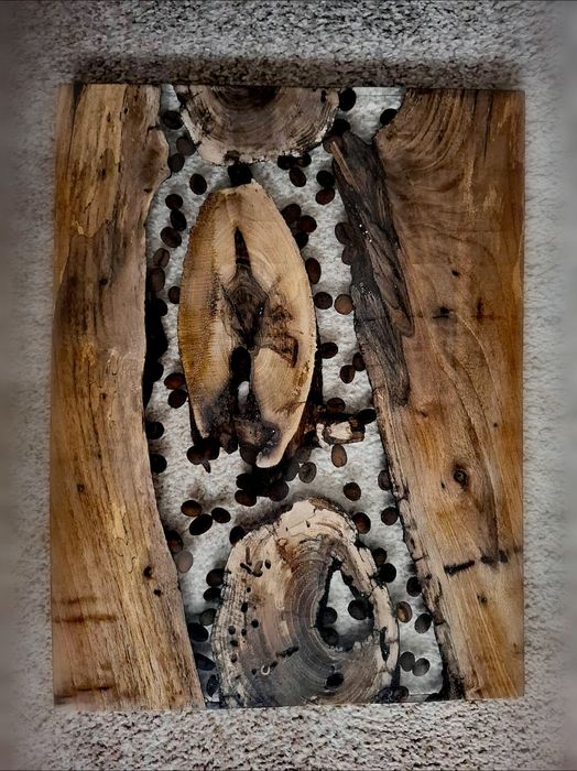 Дъски от епоксидна смола и орех