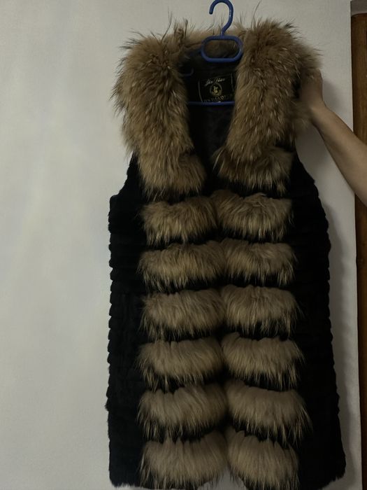Vesta blana naturala