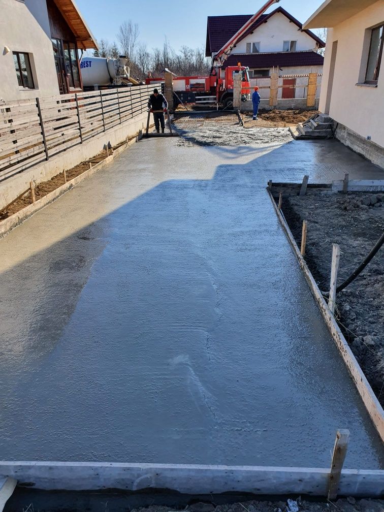 Constructii / Case / Garduri / Trotuare beton / Fier fasonat / Drenuri