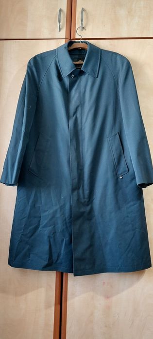 Trenci impermeabil barbatesc elegant cu mesada detasabila  din lana