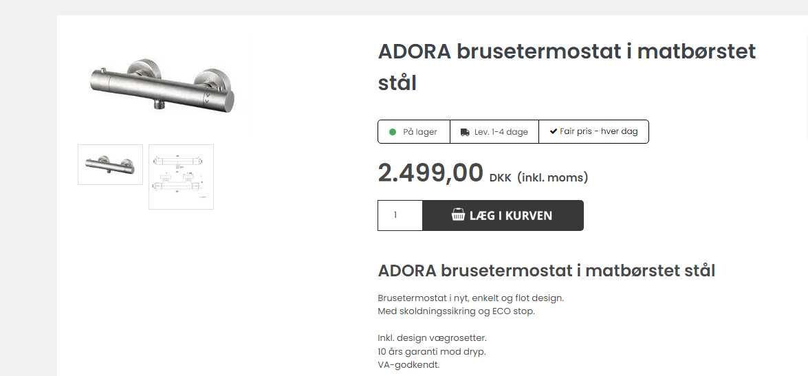 Baterii Hansgrohe de lavoar si baterii de dus -Adora cu antioparire