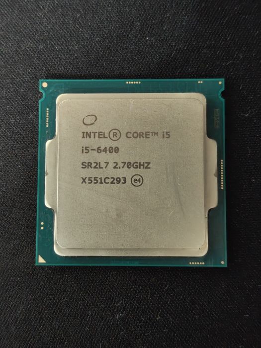 Intel® Core™ i5-6400 Processor 3.30 GHz
6M Cache, up to 3.30 GHz