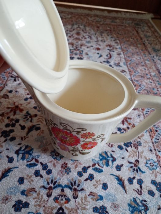 Ceainic + zaharniță ceramică