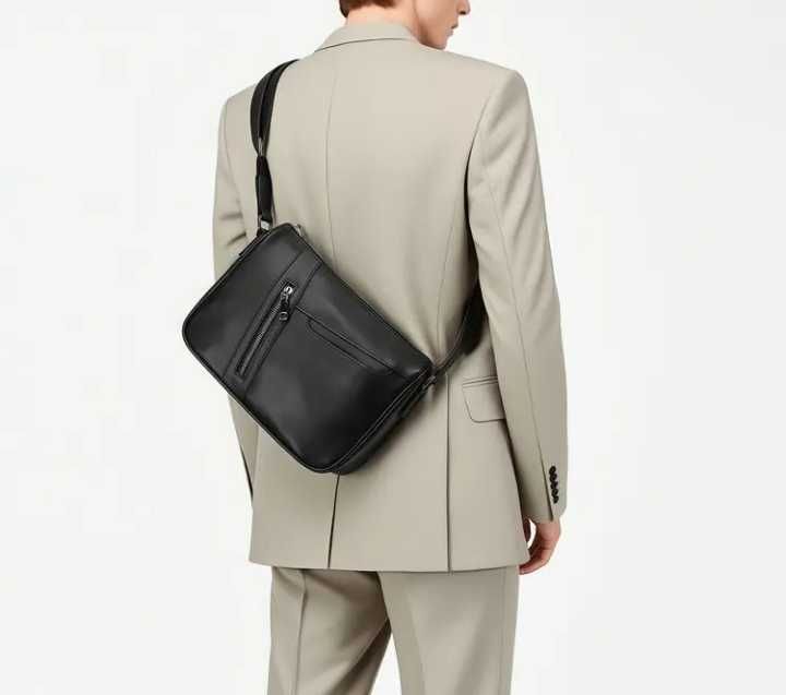 Чанта за мъже. През рамо. Стилен модел. Нов.