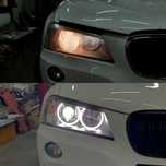 BMW X3 F25- Kit Lupe Bixenon+Xenon 35W+Angel Eyes