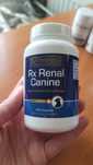 Supliment RX Renal Canine 112 capsule (câini/căței/câine/cățel)