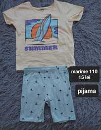 Pijamale băiat marime 110