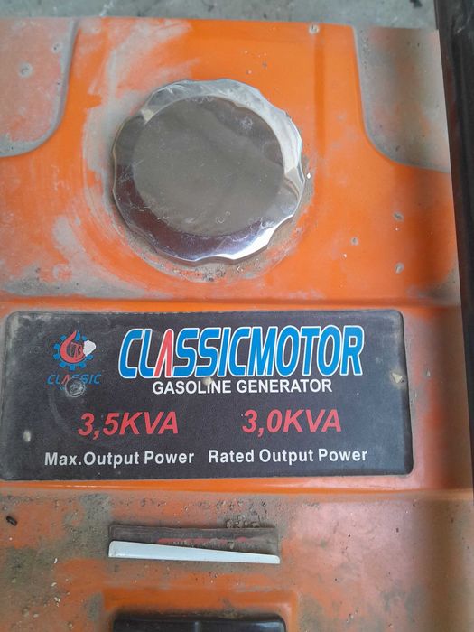 Продается Электрогенератор бензиновый CLASSICMOTOR 3.5KVA-3.0KVA