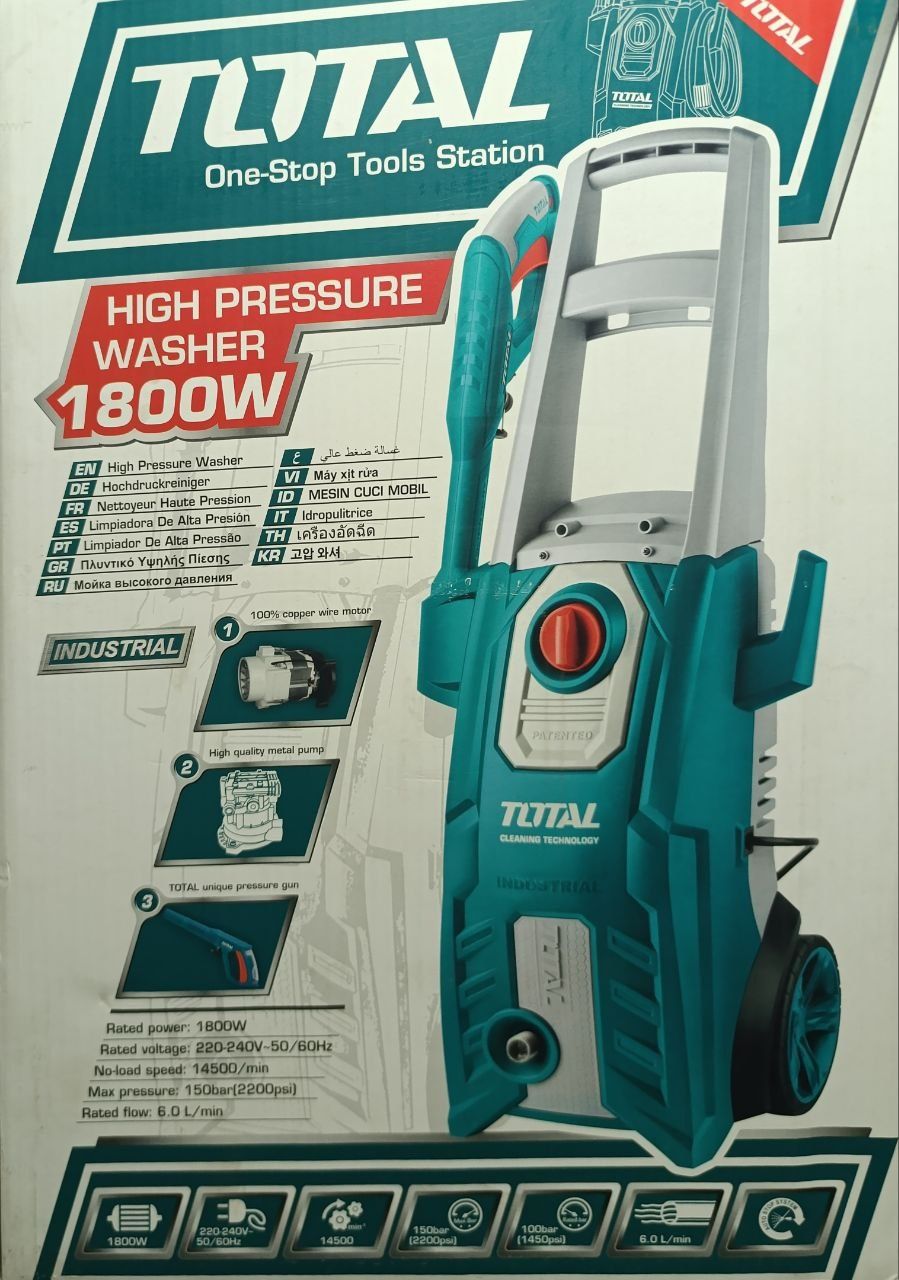Продаётся карчер TOTAL. 150 бар. 1800 w. Холати яхши